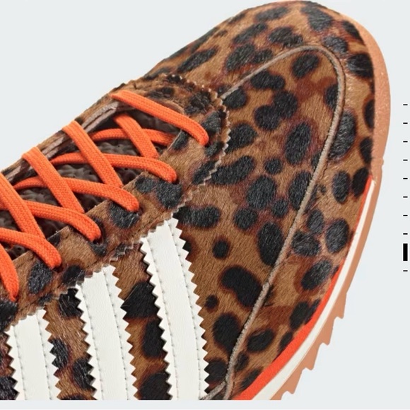 Adidas Samba SL 72 OG- Cheetah print w/ Orange Accents - Picture 7 of 7